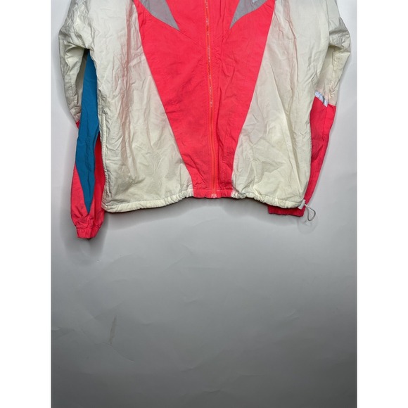 Vintage Nike Windbreaker Light Jacket Size‎ Large 80s 90s Colorful - Picture 3 of 9